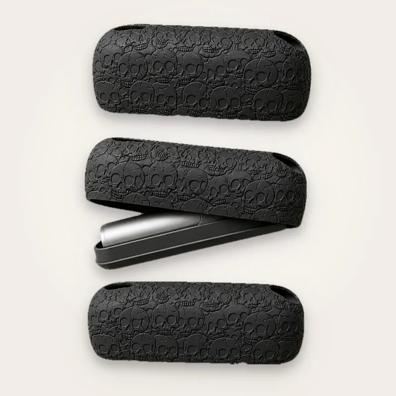 IQOS Iluma i kılıf Skull Texture, siyah
