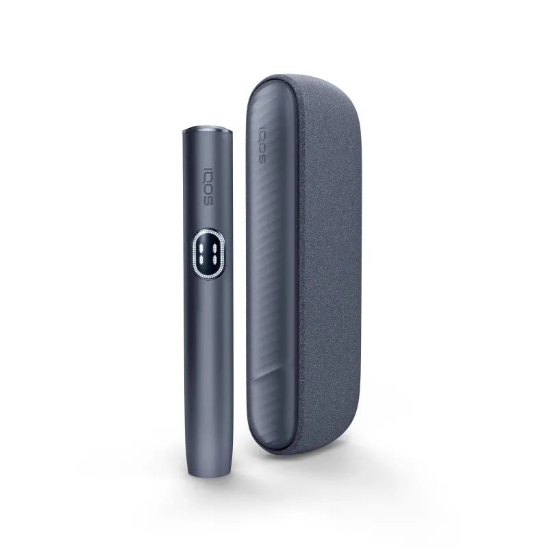 IQOS ILUMA i siyah renk, holder ve şarj kutusu