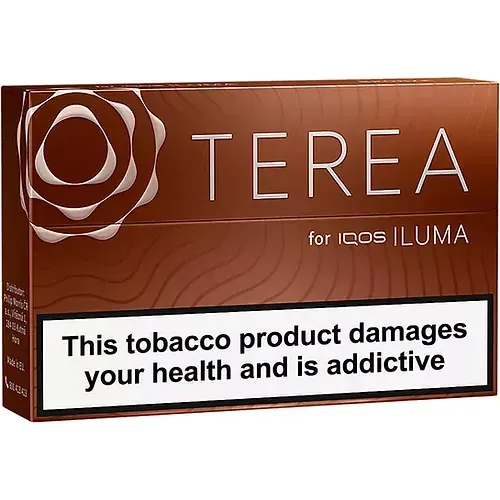 TEREA Bronze karton kutusu, bakır kahverengi ambalaj, ILUMA uyumlu